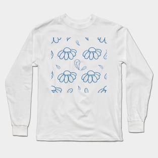 Cute flowers pattern Long Sleeve T-Shirt